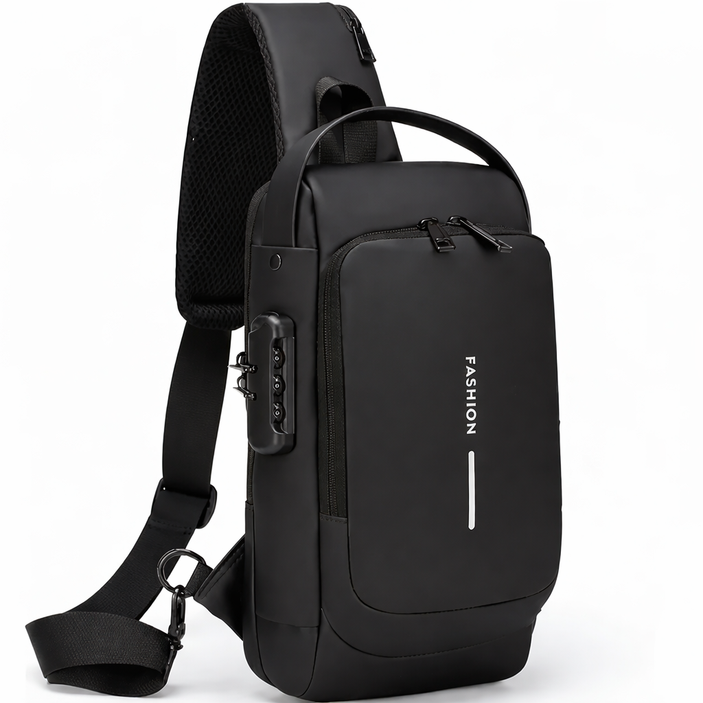 UrbanVault™ – Bolso Cruzado Antirrobo