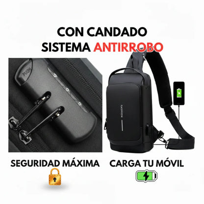 UrbanVault™ – Bolso Cruzado Antirrobo