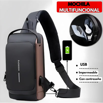 UrbanVault™ – Bolso Cruzado Antirrobo