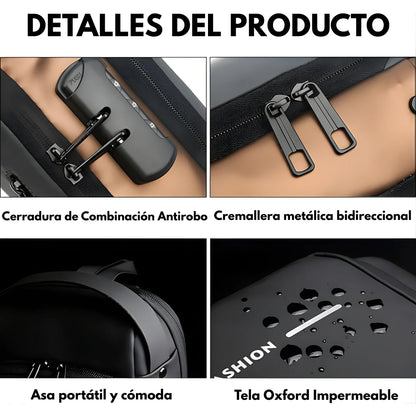 UrbanVault™ – Bolso Cruzado Antirrobo