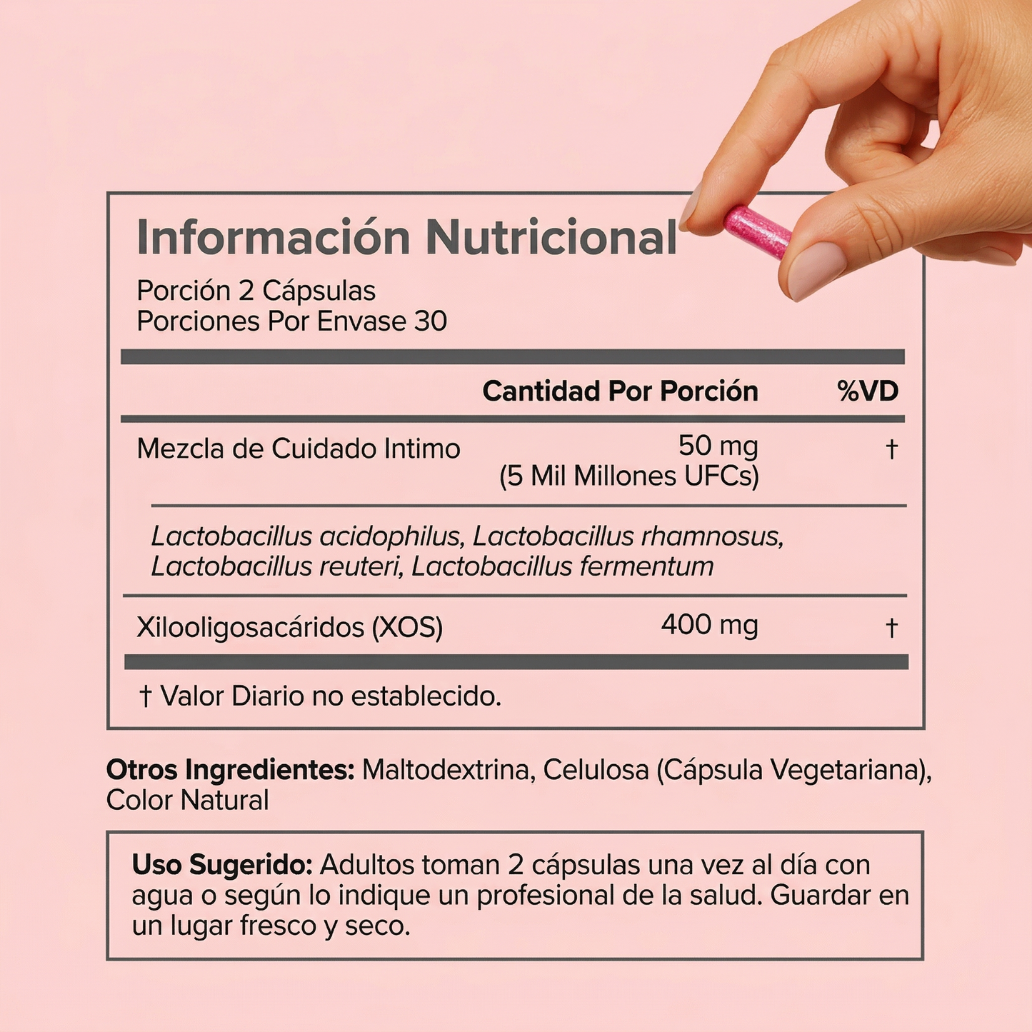 URO Cápsulas – para una sensación íntima fresca y segura